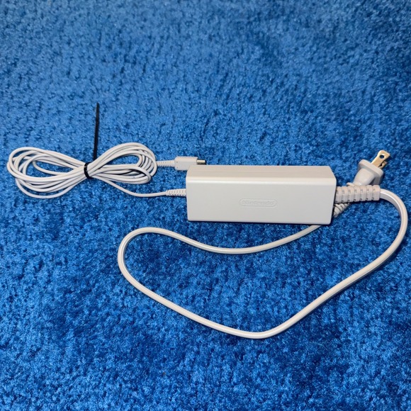 Nintendo Other - Nintendo Wii U GamePad AC Adapter Charger WUP-011 Genuine OEM Grey Tested